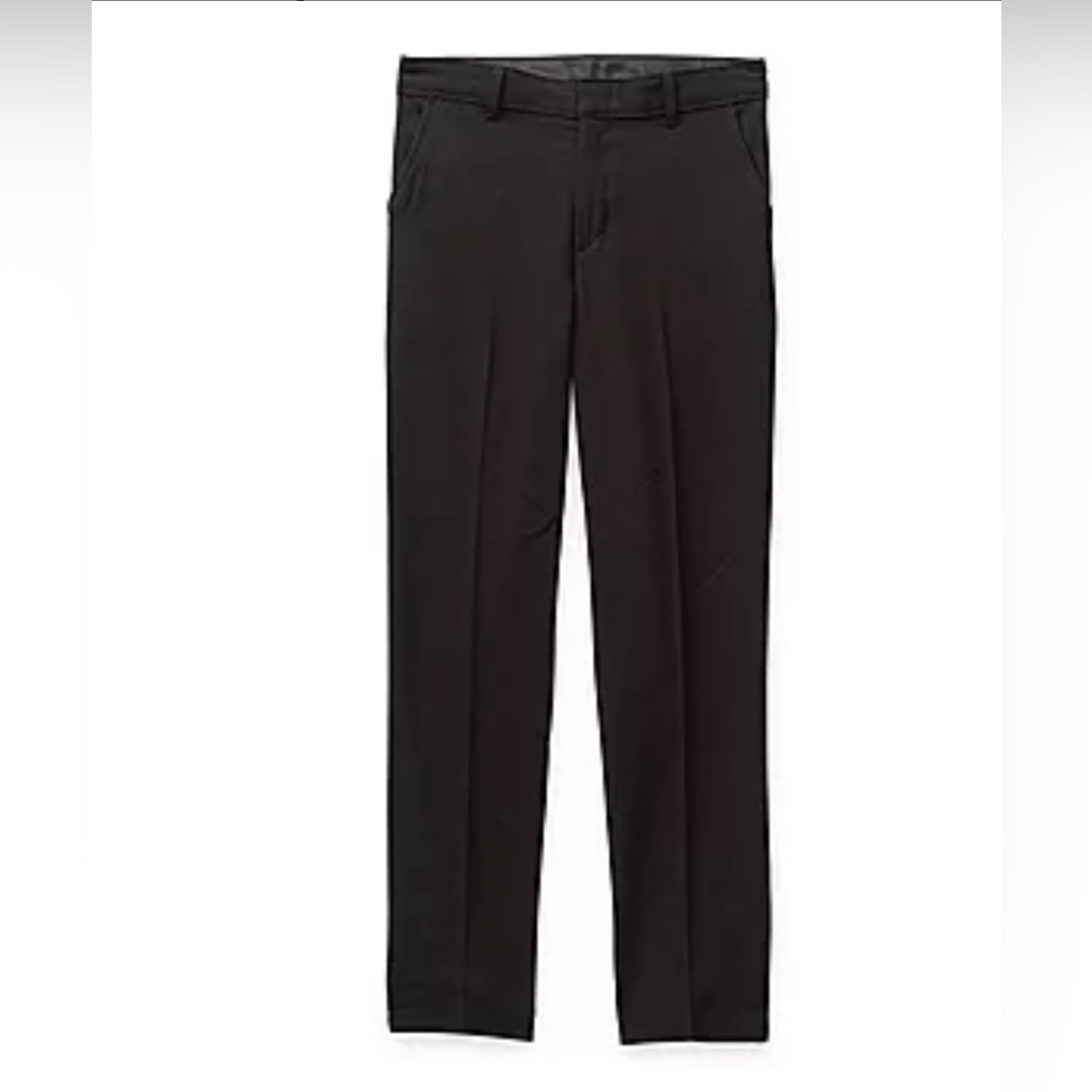 Boys Black Van Heusen Dress Pants- Nwt